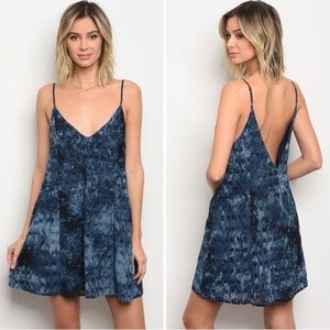 Honey Belle Embroidered V Neck Mini Dress